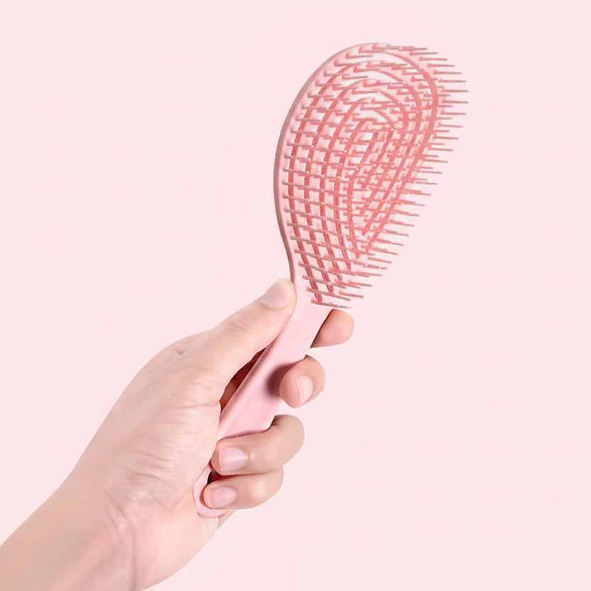 Brosse Aérée Séchage Rapide – Brosse Démêlante et Massage du Cuir Chevelu