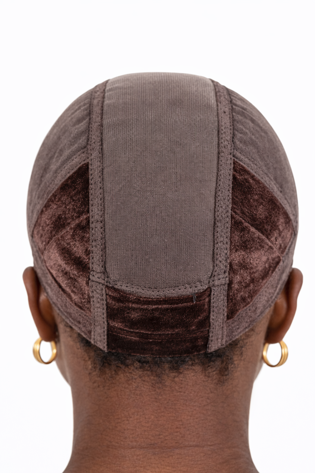 Bandeau en Velours pour Perruque – Bonnet en Maille Extensible avec Lace, Maintien Antidérapant
