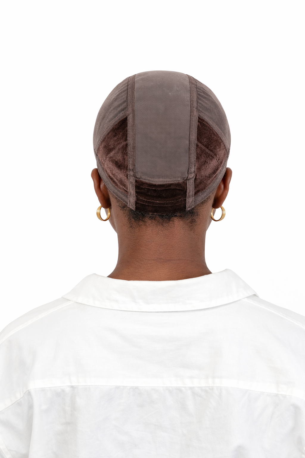 Bandeau en Velours pour Perruque – Bonnet en Maille Extensible avec Lace, Maintien Antidérapant