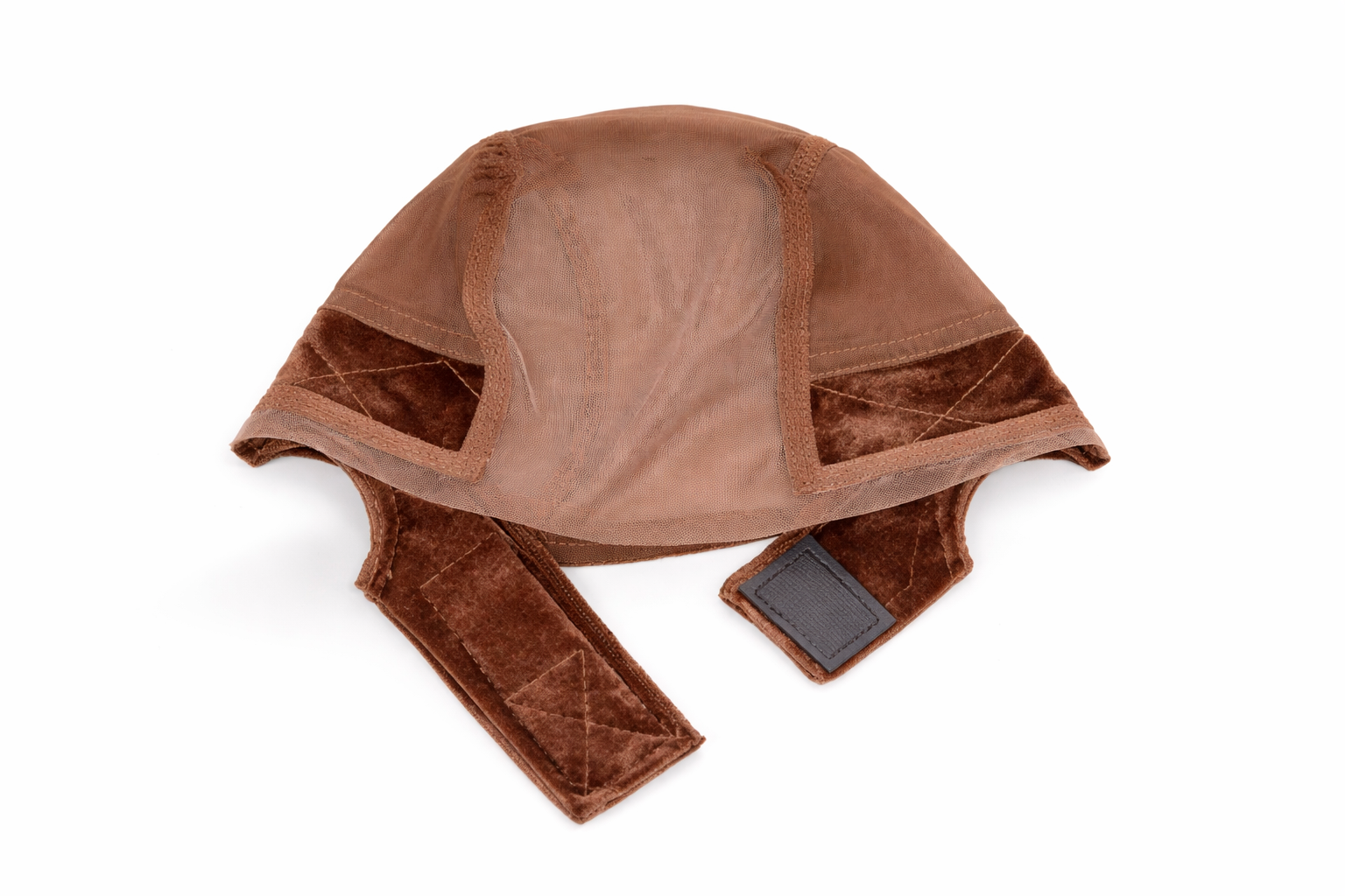 Bandeau en Velours pour Perruque – Bonnet en Maille Extensible avec Lace, Maintien Antidérapant