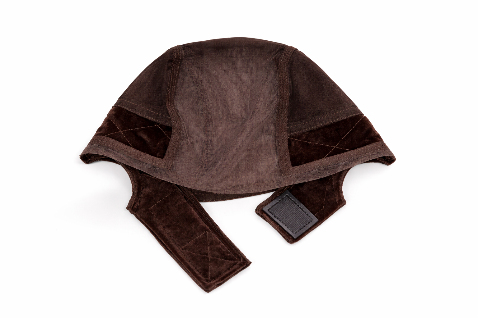 Bandeau en Velours pour Perruque – Bonnet en Maille Extensible avec Lace, Maintien Antidérapant