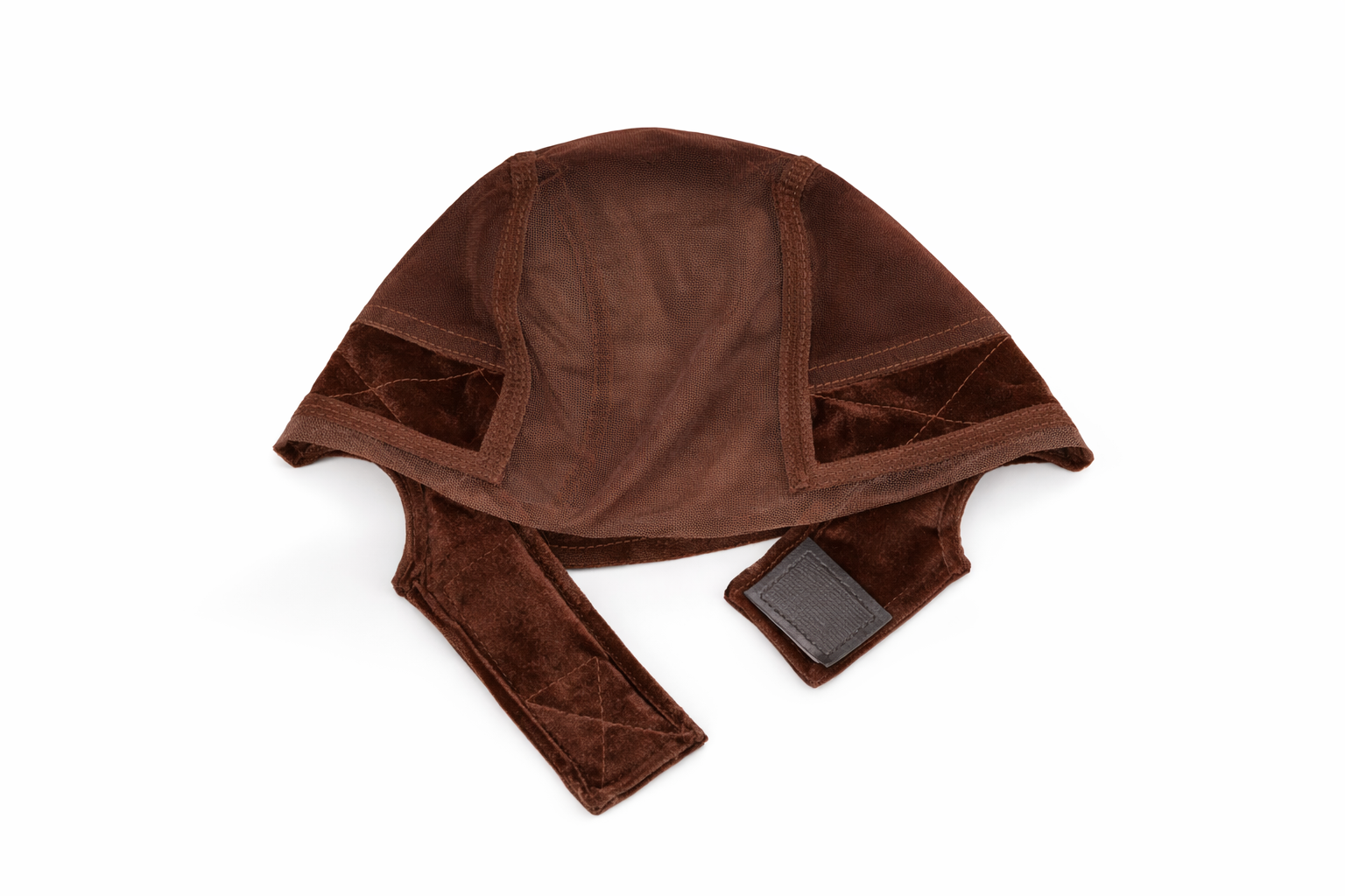 Bandeau en Velours pour Perruque – Bonnet en Maille Extensible avec Lace, Maintien Antidérapant