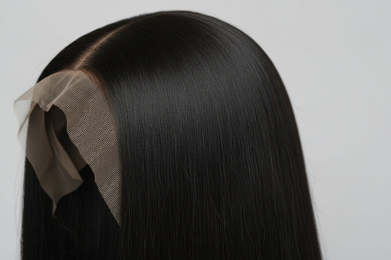 Perruque Femme Cheveux Naturels Lisse 30 Pouces – Lace Frontal 13x6 HD Pré-Épilée, Sans Colle, Prête à Porter