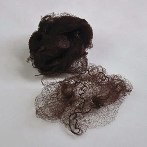 140 pièces de Filets à Cheveux Élastiques Marron Foncé – Lot en Nylon pour Coiffure et Chignon