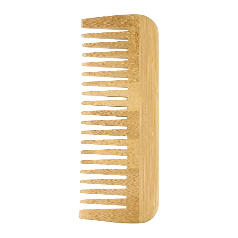 Brosse à cheveux en Bambou Massante – Brosse Démêlante Anti-Statique et Stimulateur de Pousse pour Cheveux et Barbe