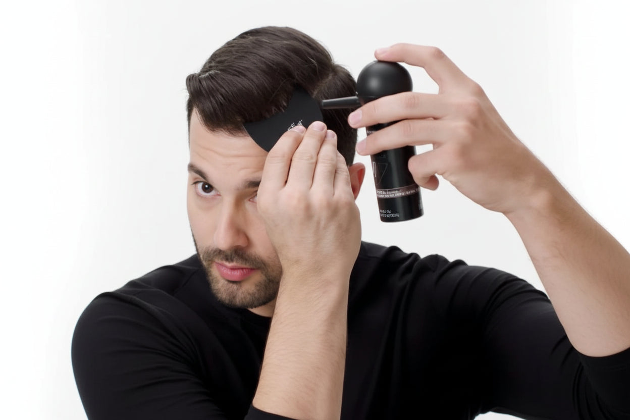 Fibres Capillaires à la Kératine – Poudre Épaississante Instantanée pour Cheveux Clairsemés
