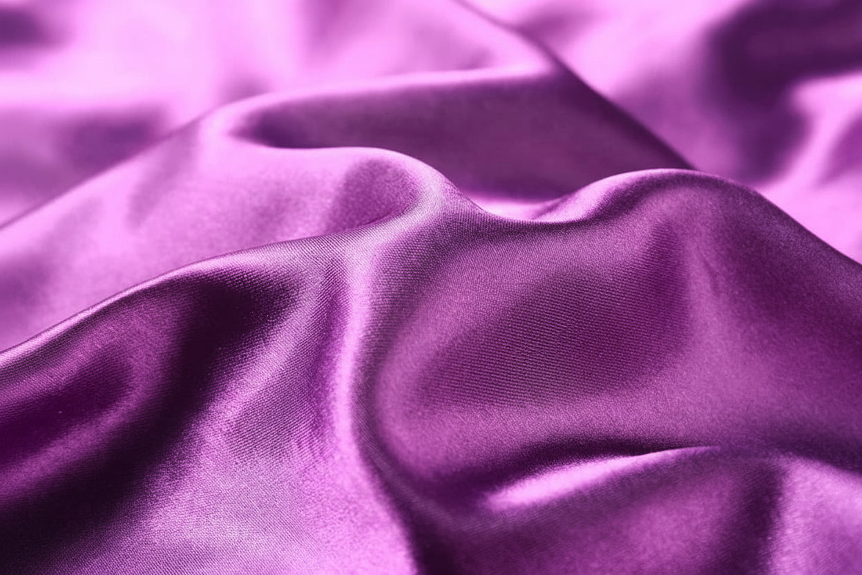 Bonnet de Nuit en Satin pour Femme – Bonnet Soie Stretch à Large Bande, Protection Cheveux