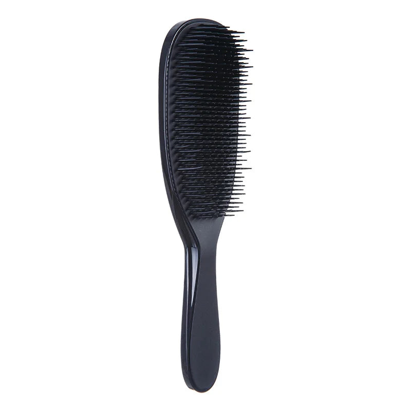 Brosse à cheveux Démêlante Bicolore – Brosse Anti-Statique et Massage Cuir Chevelu pour Coiffage Facile