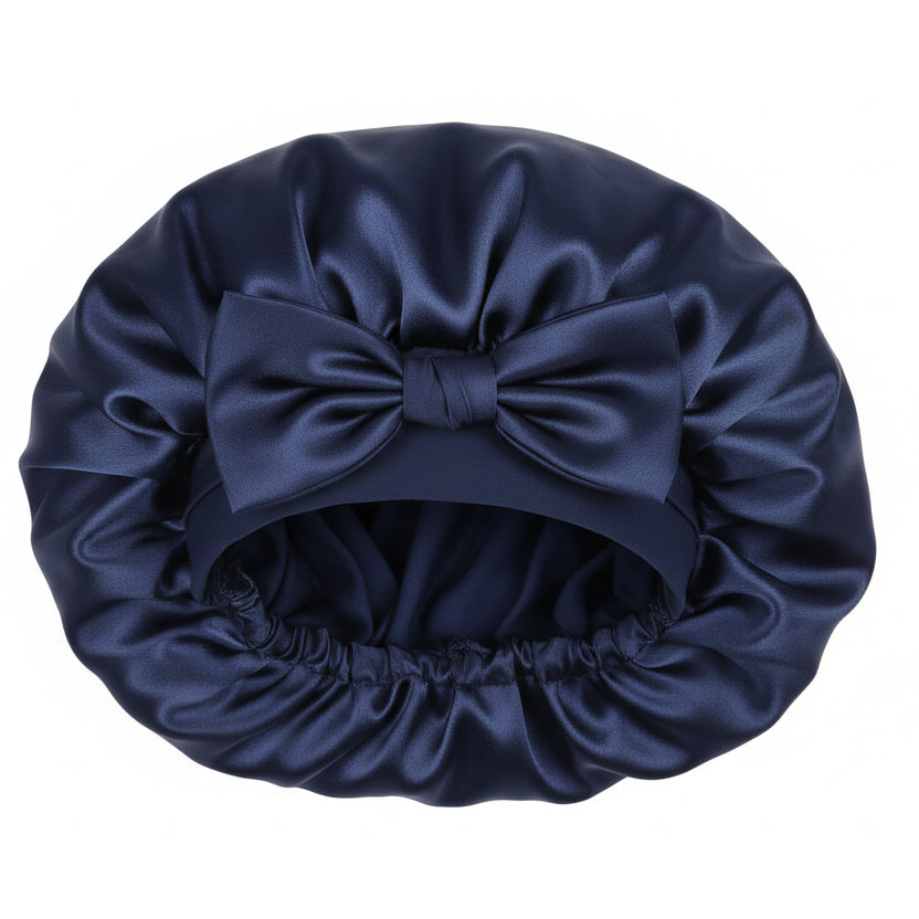 Bonnet de Nuit en Satin pour Cheveux – Bonnet de Sommeil Ajustable en Polyester
