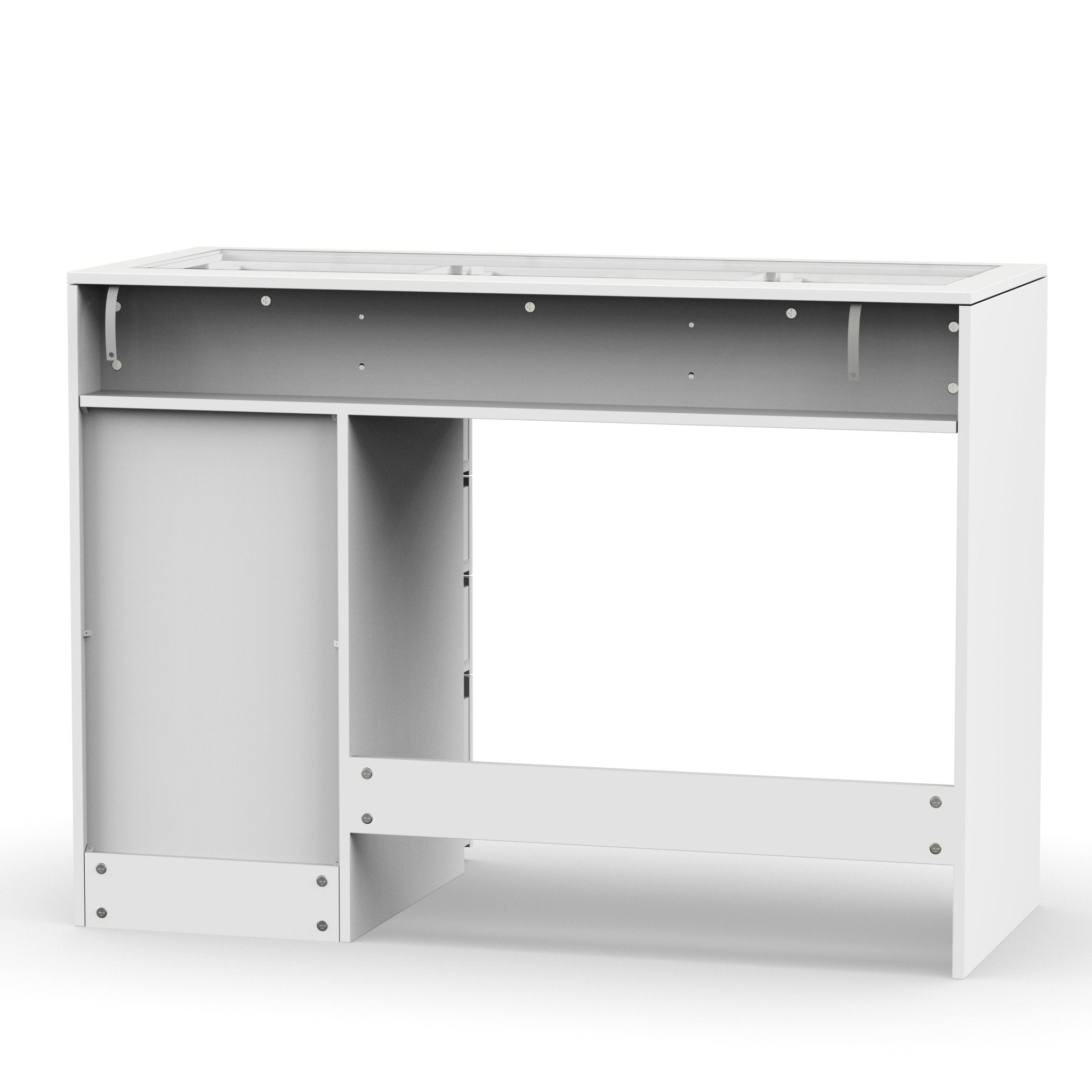 Coiffeuse avec Miroir Adapté | Format Compact et Rangements