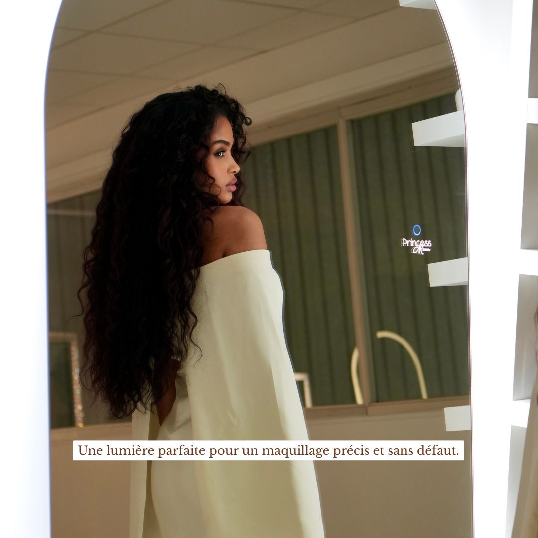 Miroir Adapté Grand Format | Pleine Hauteur et Cadre Large